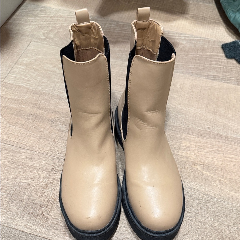 MIA Tan Ankle Boots